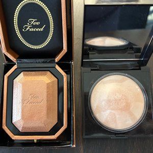 Laura Mercier Matte Radiance Baked Powder & Too Faced Diamond Light Fire Bronzer